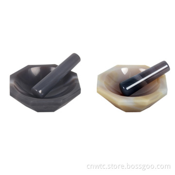 Agate Mortar and Pestle for Laboratory Use